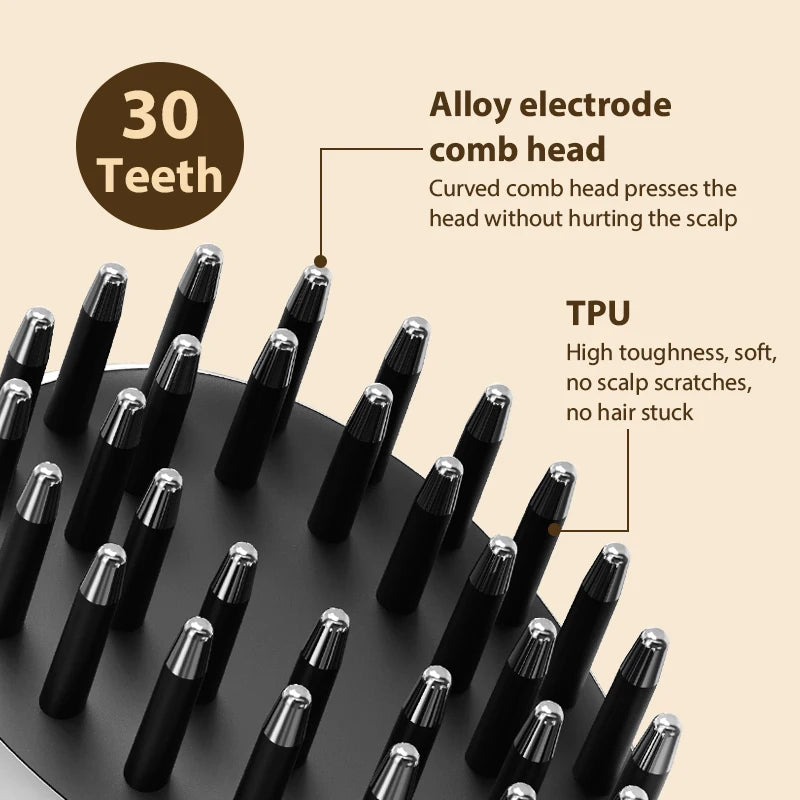 Micro-current Head Scalp Massager