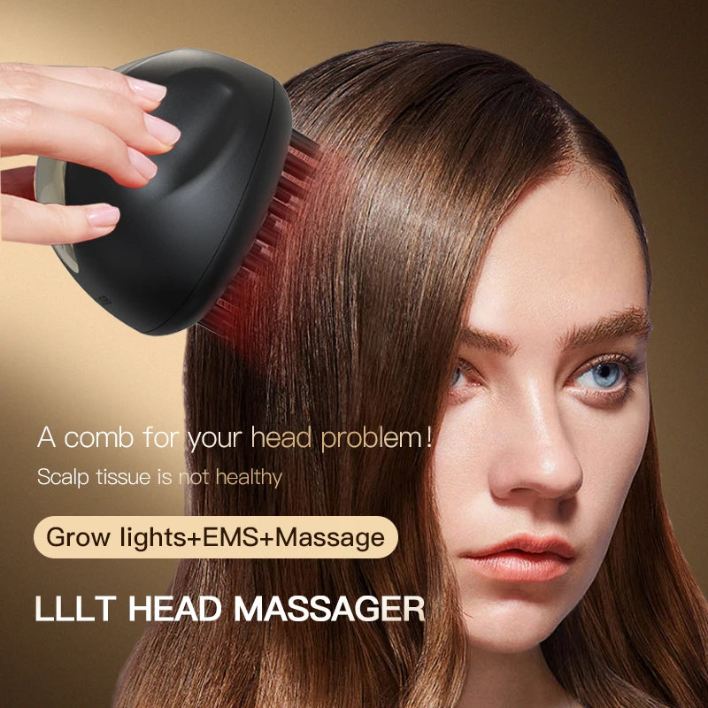Micro-current Head Scalp Massager