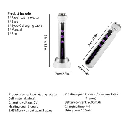 3-in-1 RF Facial Massager